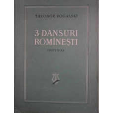 3 DANSURI ROMANESTI. PARTITURA
