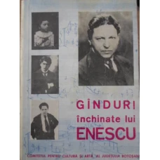 GANDURI INCHINATE LUI ENESCU
