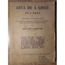 ARTA DE A GHICI IN CARTI SI TALMACIREA VISELOR PRIN CARTI