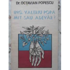 ING. VALERIU POPA MIT SAU ADEVAR?