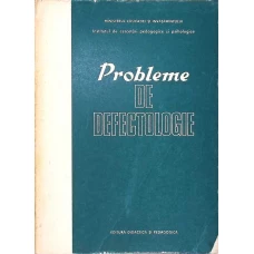 PROBLEME DE DEFECTOLOGIE