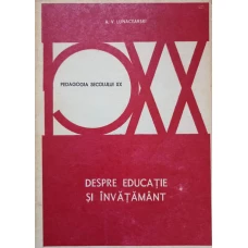 DESPRE EDUCATIE SI INVATAMANT