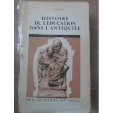 HISTOIRE DE L'EDUCATION DANS L'ANTIQUITE