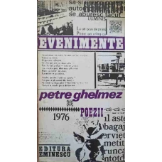 EVENIMENTE. VERSURI, EDITIE PRINCEPS