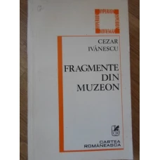 FRAGMENTE DIN MUZEON. VERSURI,  EDITIE PRINCEPS