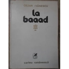LA BAAAD. POEZII PRINCEPS