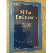 OPERA POETICA (CU DEDICATIA LUI DUMITRU IRIMIA CATRE DAN HATMANU)