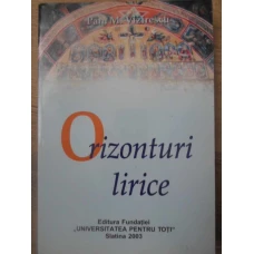 ORIZONTURI LIRICE