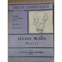 POEZII. TEXTE COMENTATE POEZII. TEXTE COMENTATE