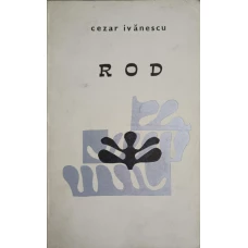 ROD. POEZII EDITIE PRINCEPS