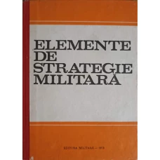 ELEMENTE DE STRATEGIE MILITARA