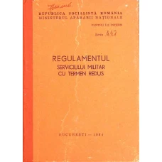 REGULAMENTUL SERVICIULUI MILITAR CU TERMEN REDUS