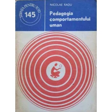 PEDAGOGIA COMPORTAMENTULUI UMAN