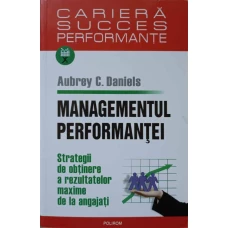 MANAGEMENTUL PERFORMANTEI