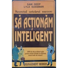 SECRETUL ORICARUI SUCCES: SA ACTIONAM INTELIGENT