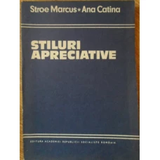 STILURI APRECIATIVE (CERCETARI ASUPRA PSIHOLOGIEI PERSOANEI)