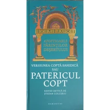APOFTEGMELE PARINTILOR DESERTULUI, VERSIUNEA COPTA SAHIDICA SAU PATERICUL COPT