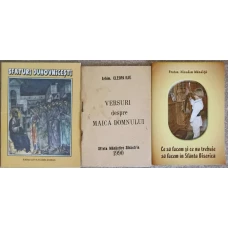 LOT 3 CARTICELE: SFATURI DUHOVNICESTI, VERSURI DESPRE MAICA DOMNULUI, CE SA FACEM SI CE NU TREBUIE SA FACEM IN SFANTA BISERICA
