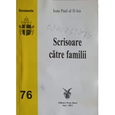 SCRISOARE CATRE FAMILII