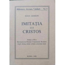 IMITATIA LUI CRISTOS
