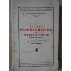DESPRE NUMELE DIVINE. TEOLOGIA MISTICA