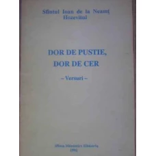 DOR DE PUSTIE, DOR DE CER. VERSURI