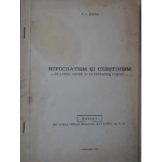 HIPOCRATISM SI CRESTINISM IN LUMEA VECHE SI LA STRAMOSII NOSTRI
