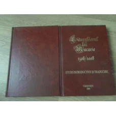 LITURGHIERUL LUI MACARIE 1508 VOL.1: TEXTUL IN SLAVONA, VOL.2: STUDII INTRODUCTIVE SI TRADUCERE