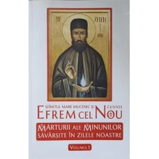 SFANTUL MARE MUCENIC EFREM CEL NOU. MARTURII ALE MINUNILOR SAVARSITE IN ZILELE NOASTRE VOL.1