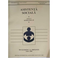 ASISTENTA SOCIALA ANUL 1, SEMESTRUL 2 - INVATAMANT LA DISTANTA