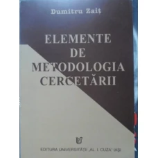 ELEMENTE DE METODOLOGIA CERCETARII