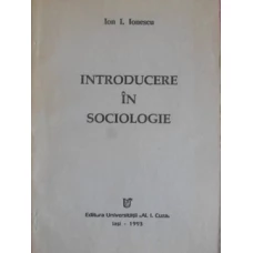 INTRODUCERE IN SOCIOLOGIE