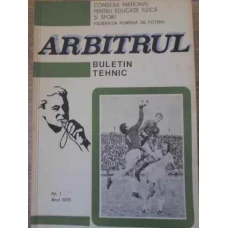 ARBITRUL BULETIN TEHNIC NR.1, ANUL 1975