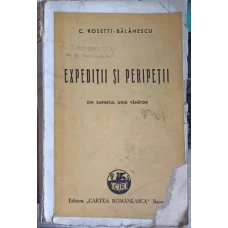 EXPEDITII SI PERIPETII. DIN CARNETUL UNUI VANATOR