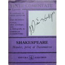 HAMLET, PRINT AL DANEMARCEI, TEXTE COMENTATE