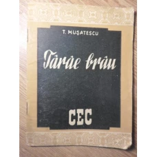 TARAE BRAU. COMEDIE INTR-UN ACT