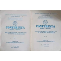 CONFERINTA TEHNICO-STIINTIFICA. INSTALATII PENTRU CONSTRUCTII SI ECONOMIA DE ENERGIE VOL.1-2