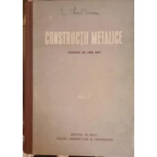CONSTRUCTII METALICE VOL.2