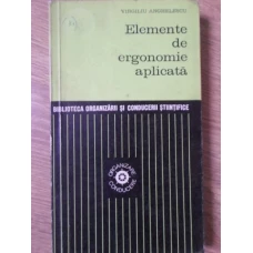 ELEMENTE DE ERGONOMIE APLICATA
