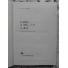 MASURARI IN INSTALATIILE TERMICE