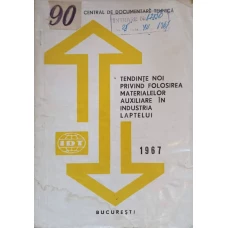 TENDINTE NOI PRIVIND FOLOSIREA MATERIALELOR AUXILIARE IN INDUSTRIA LAPTELUI