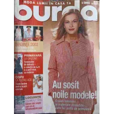 REVISTA BURDA 2/2002 (CONTINE TIPARE)