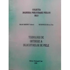 TEHNOLOGII DE OBTINERE A INLOCUITORILOR DE PIELE