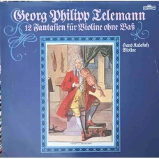 12 Fantasien Für Violine Ohne Bass. SET 2 DISCURI VINIL