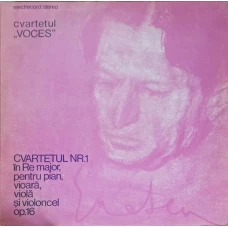 Cvartetul Nr. 1 in Re Major, Pentru Pian, Vioara, Viola si Violoncel Op. 16