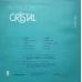 CRISTAL: O RAZA, PAMANTUL ROTUND, CANTEC, OCHII COPIILOR ETC.