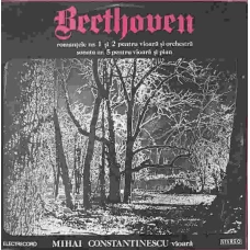 ROMANTELE NR.1 SI 2 PENTRU VIARA SI ORCHESTRA. SONATA NR.5 PENTRU VIOARA SI PIAN