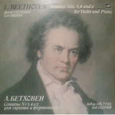 SONATAS NOS. 5,4 AND 2 FOR VIOLIN AND PIANO