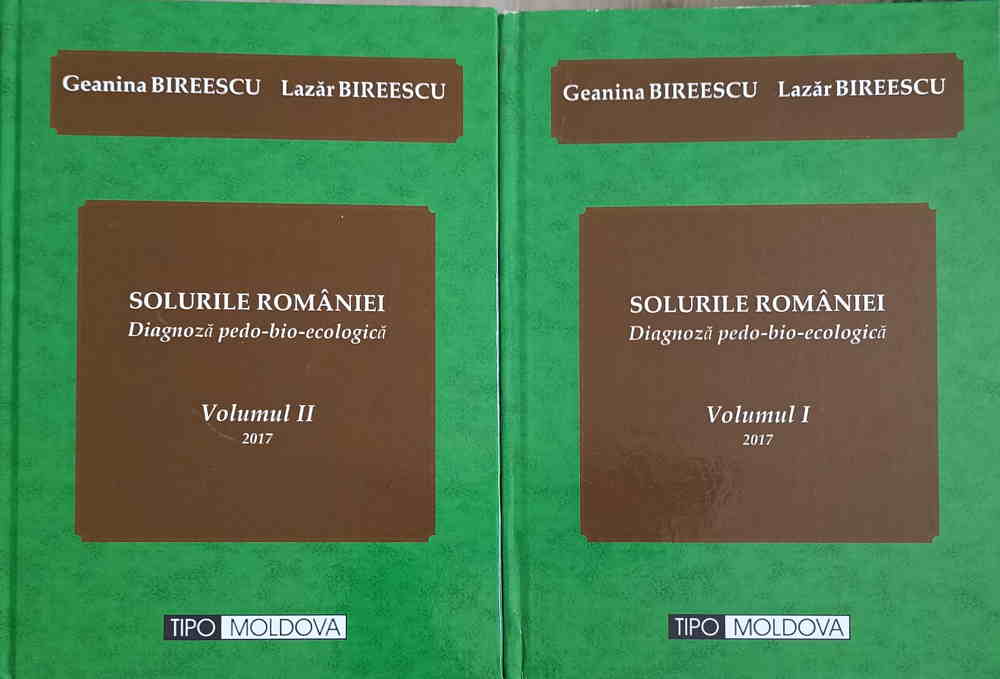 Solurile Romaniei. Diagnoza Pedo-bio-ecologica Vol.1-2