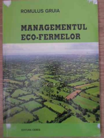 Vezi detalii pentru Managementul Eco-fermelor